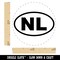 Netherlands NL Self-Inking Rubber Stamp for Stamping Crafting Planners